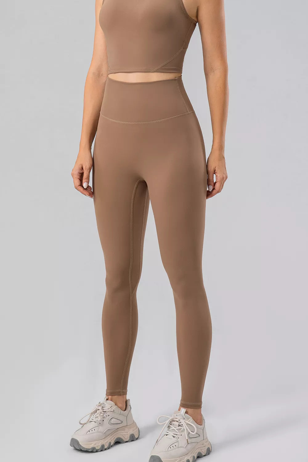 High Waist Wide Waistband Active Leggings - Lilixa.store