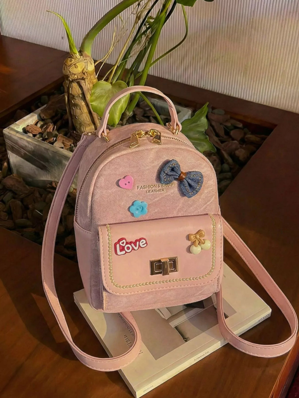 PU Leather Backpack Bag - Lilixa.store