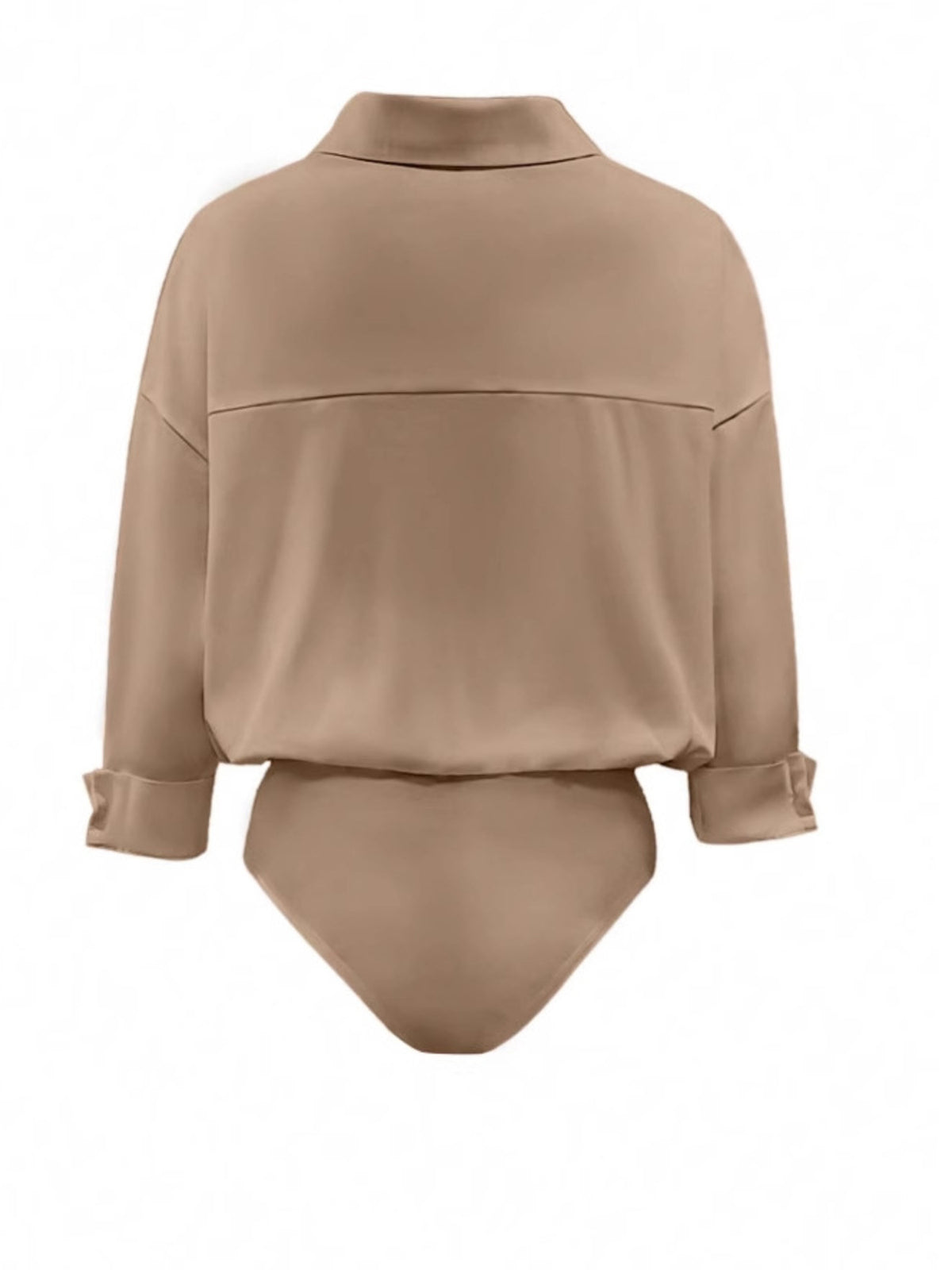 Button-Down Long Sleeve Bodysuit - Lilixa.store