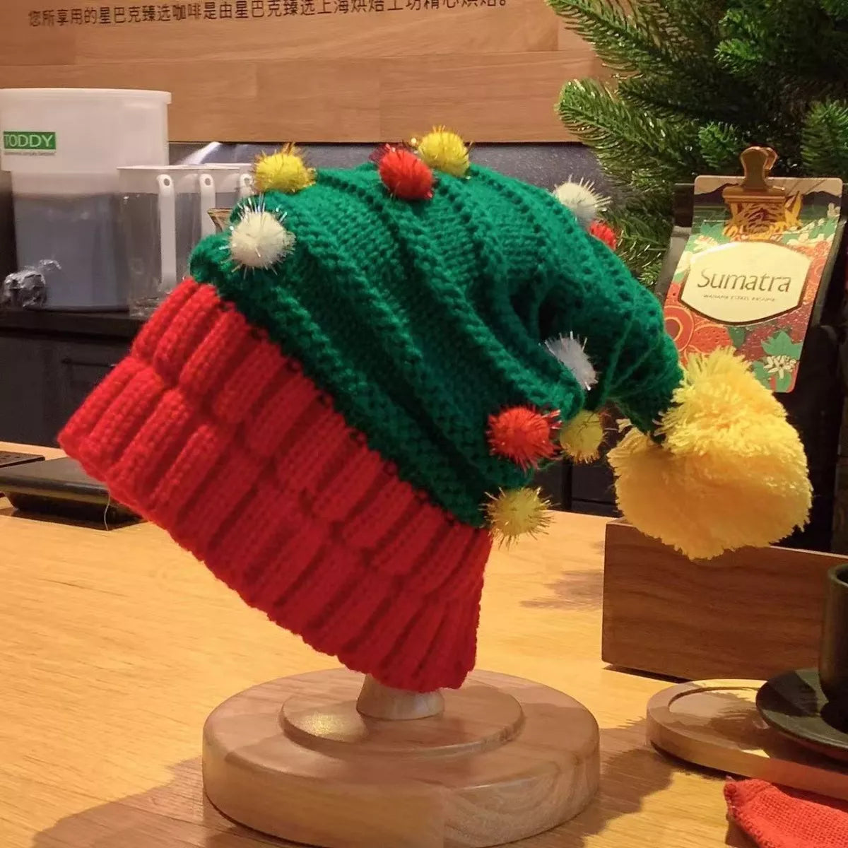 Christmas Knitted Beanie Hat - Lilixa.store