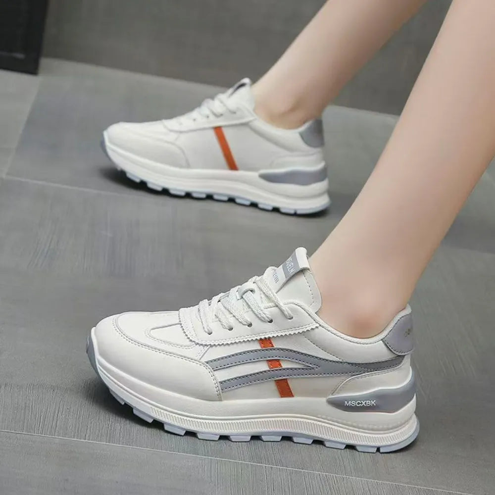 Round Toe Lace-Up Athletic - Lilixa.store