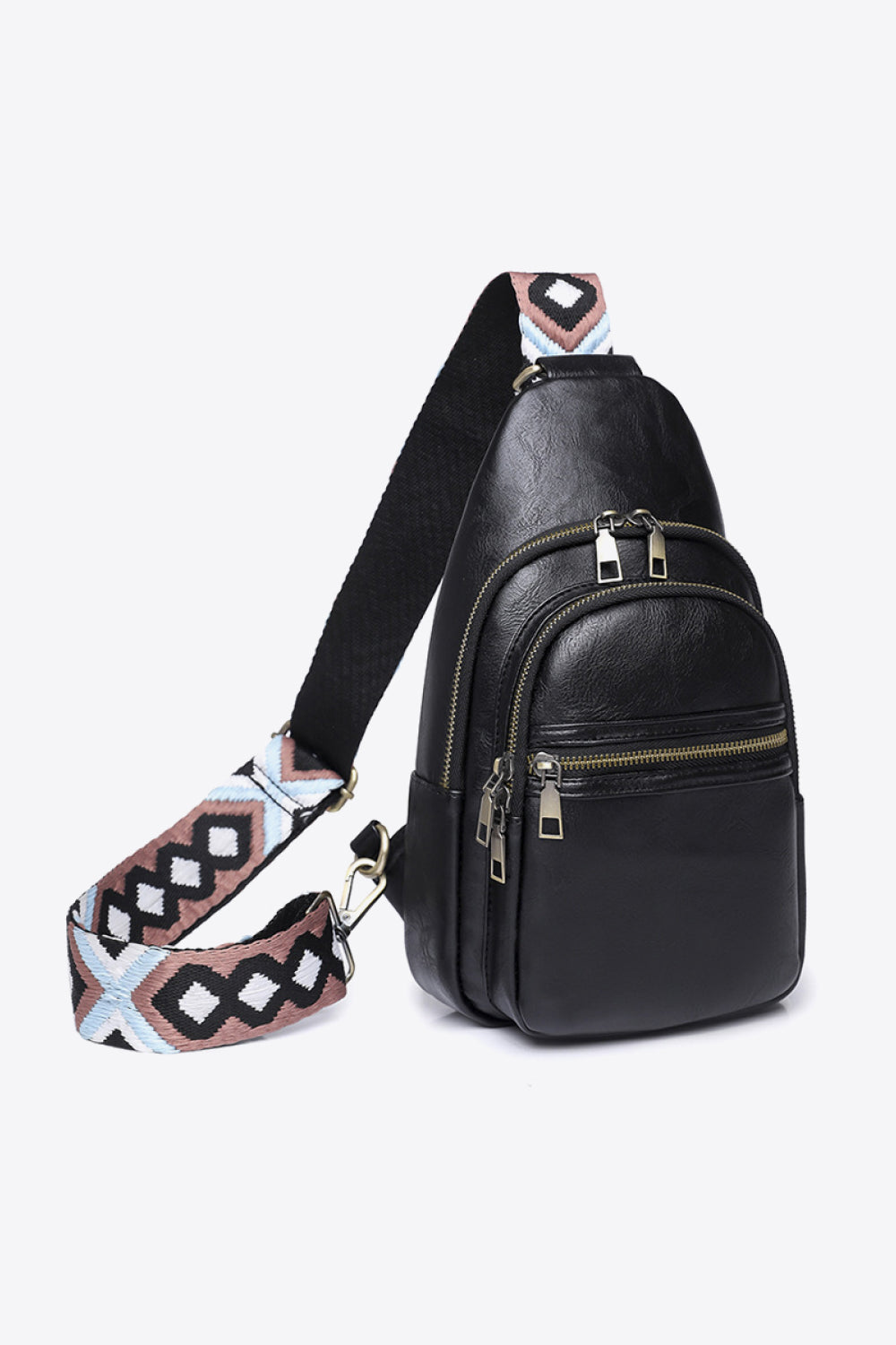 Adored It's Your Time PU Leather Sling Bag - Lilixa.store