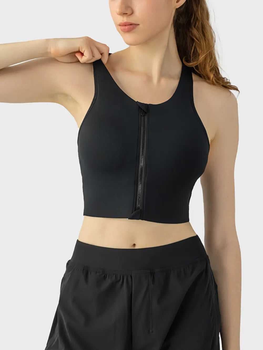 Millennia Wide Strap Sport Bra - Lilixa.store