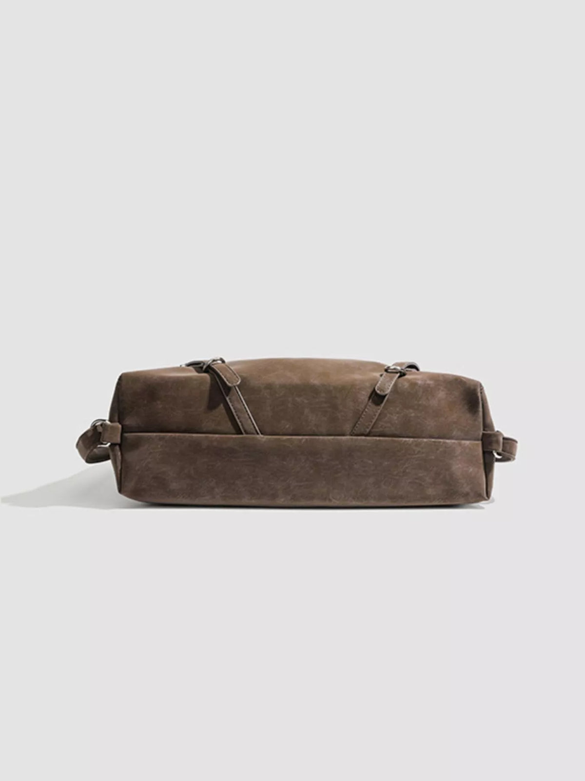 Multi-Way Convertible Hobo Handbag in Brown, view 8