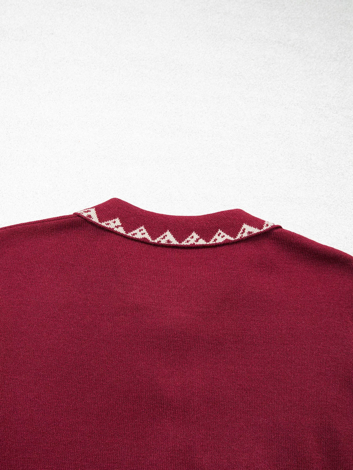 Bow Pocket Collar Long Sleeve Knit Cardigan - Lilixa.store