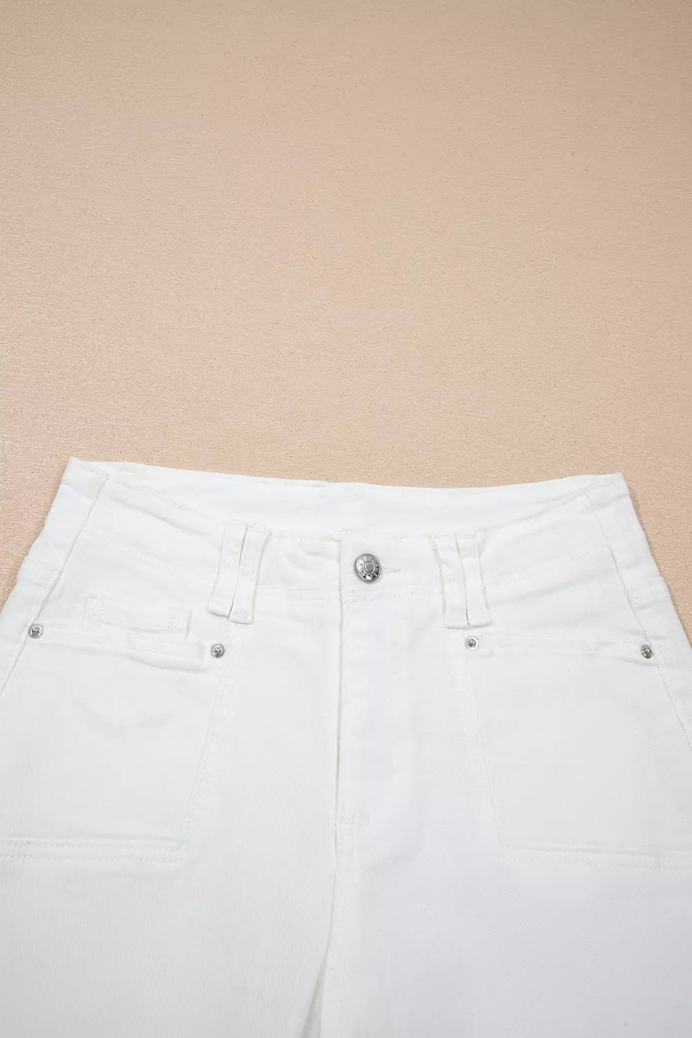 Raw Hem Ankle-length Loose Jeans - Lilixa.store