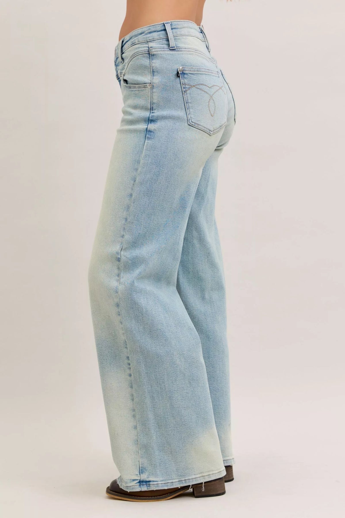 Judy Blue High Waist Column Straight Jeans - Lilixa.store