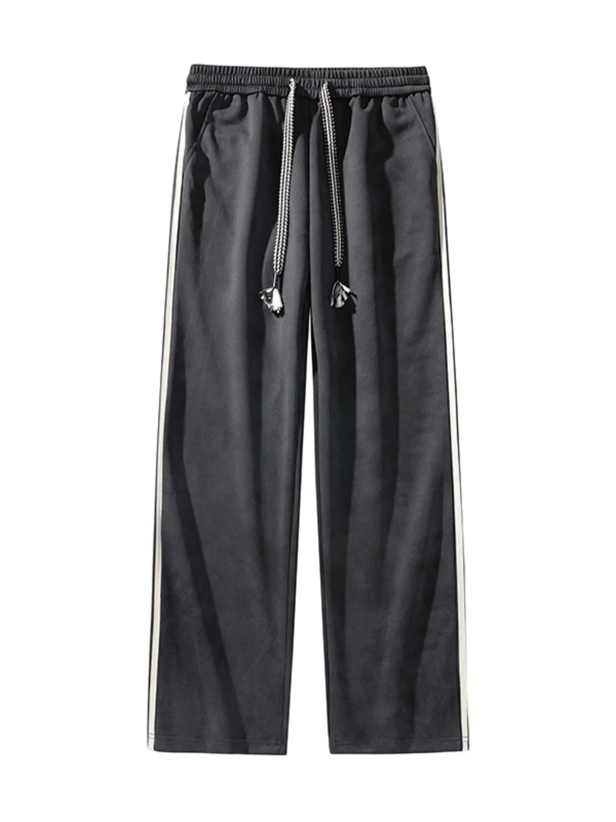 Men's Plus Size Drawstring Loose Fit Pants, view 3