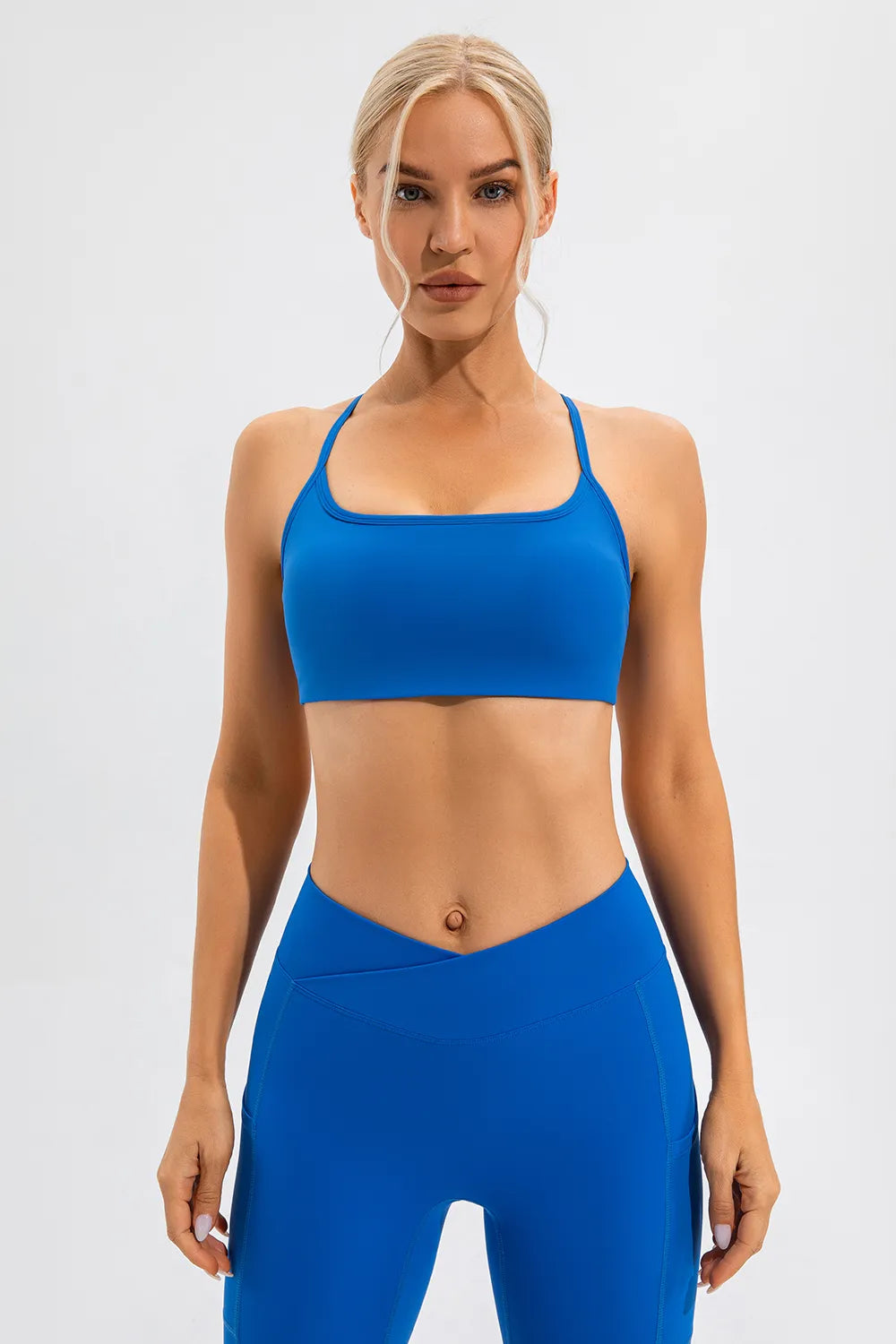 Crisscross Spaghetti Strap Active Cami - Lilixa.store