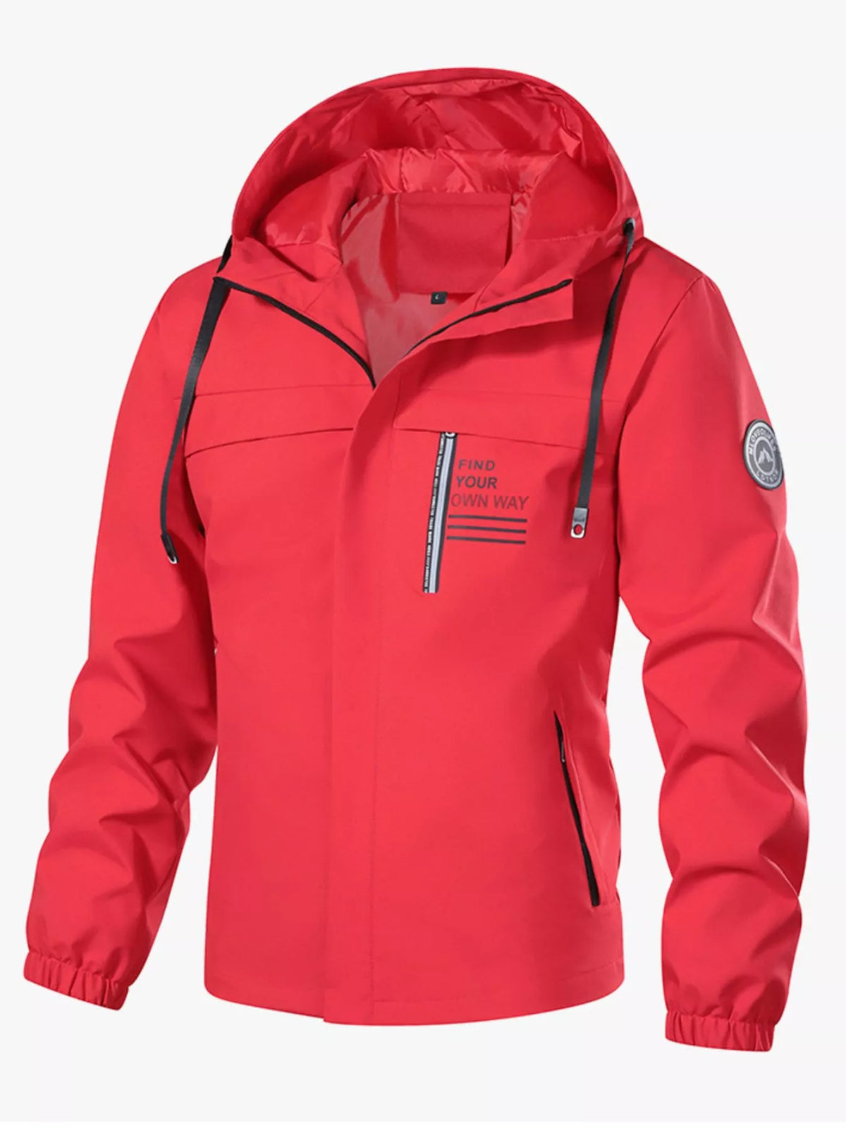Men's Plus Size Waterproof Hooded Outdoor Jacket - Lilixa.store