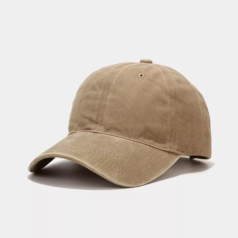 Vintage Washed Cotton Baseball Cap - Lilixa.store