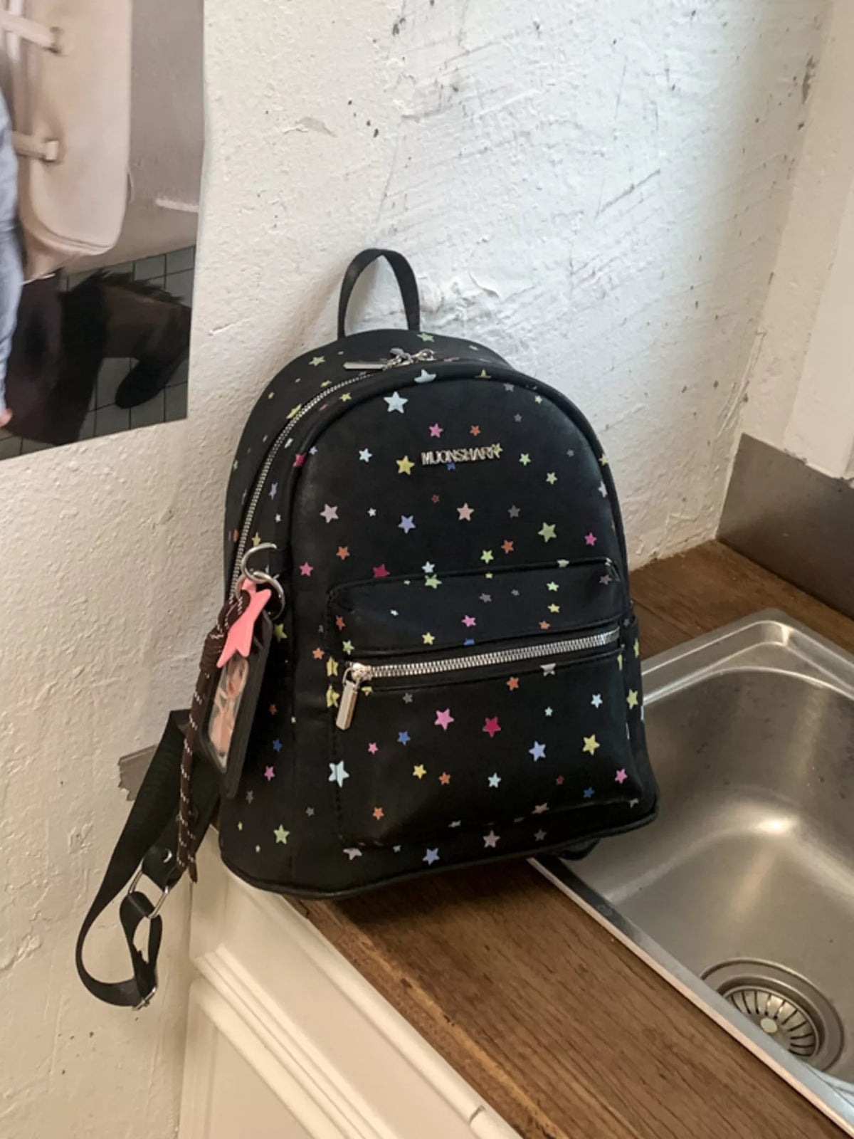 Star Pattern Backpack Bag - Lilixa.store