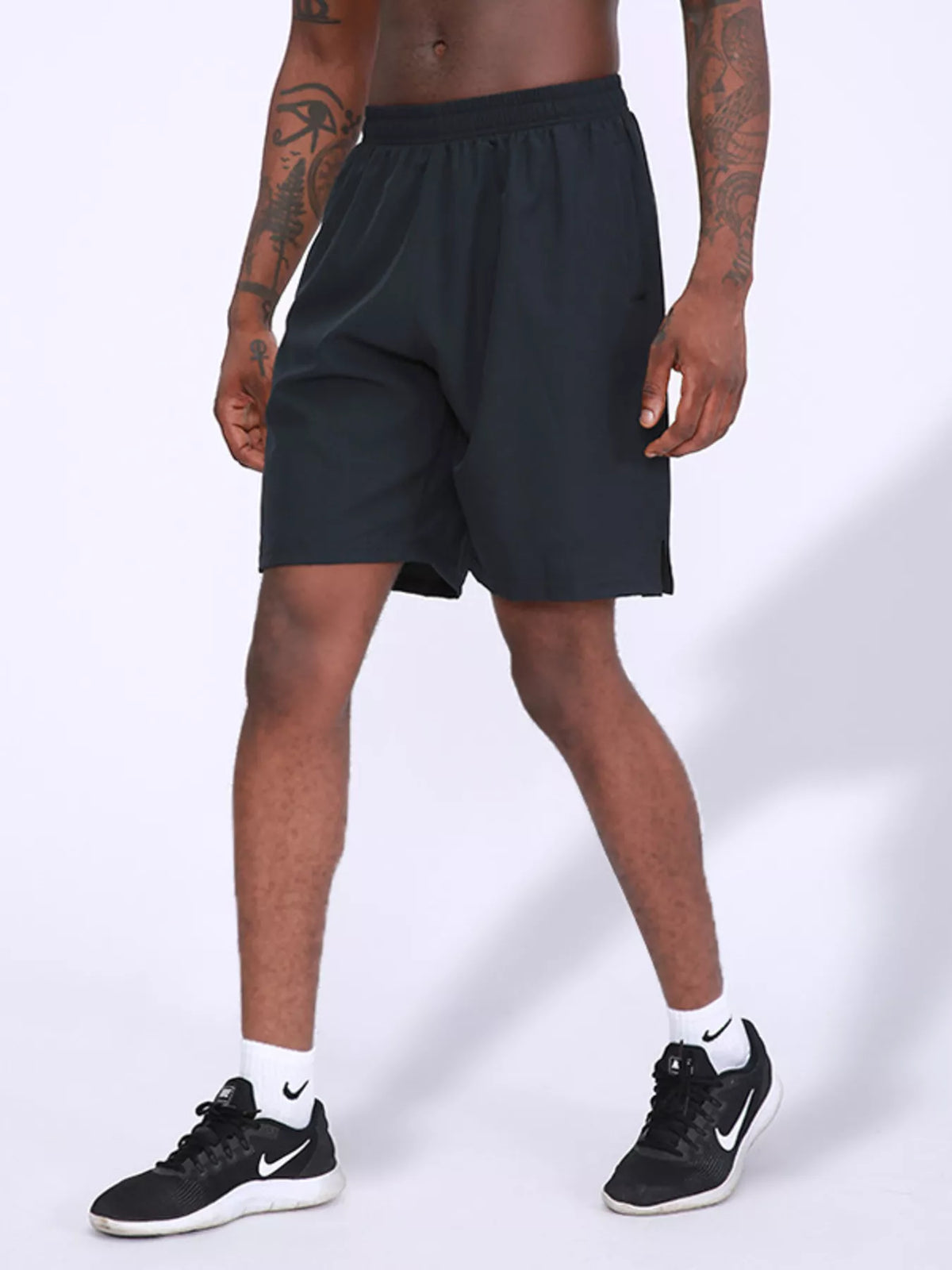 Men's Lightweight Elastic Waist Shorts, view 3