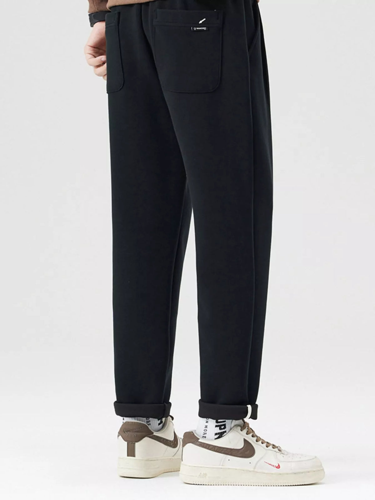 Men's Drawstring Loose Fit Pants, view 3