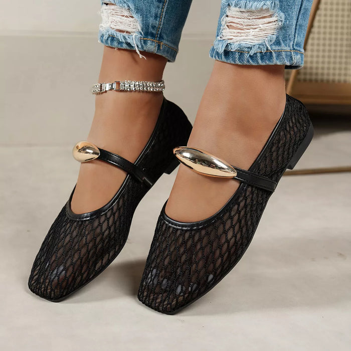 Square Toe Slip-Ons - Lilixa.store
