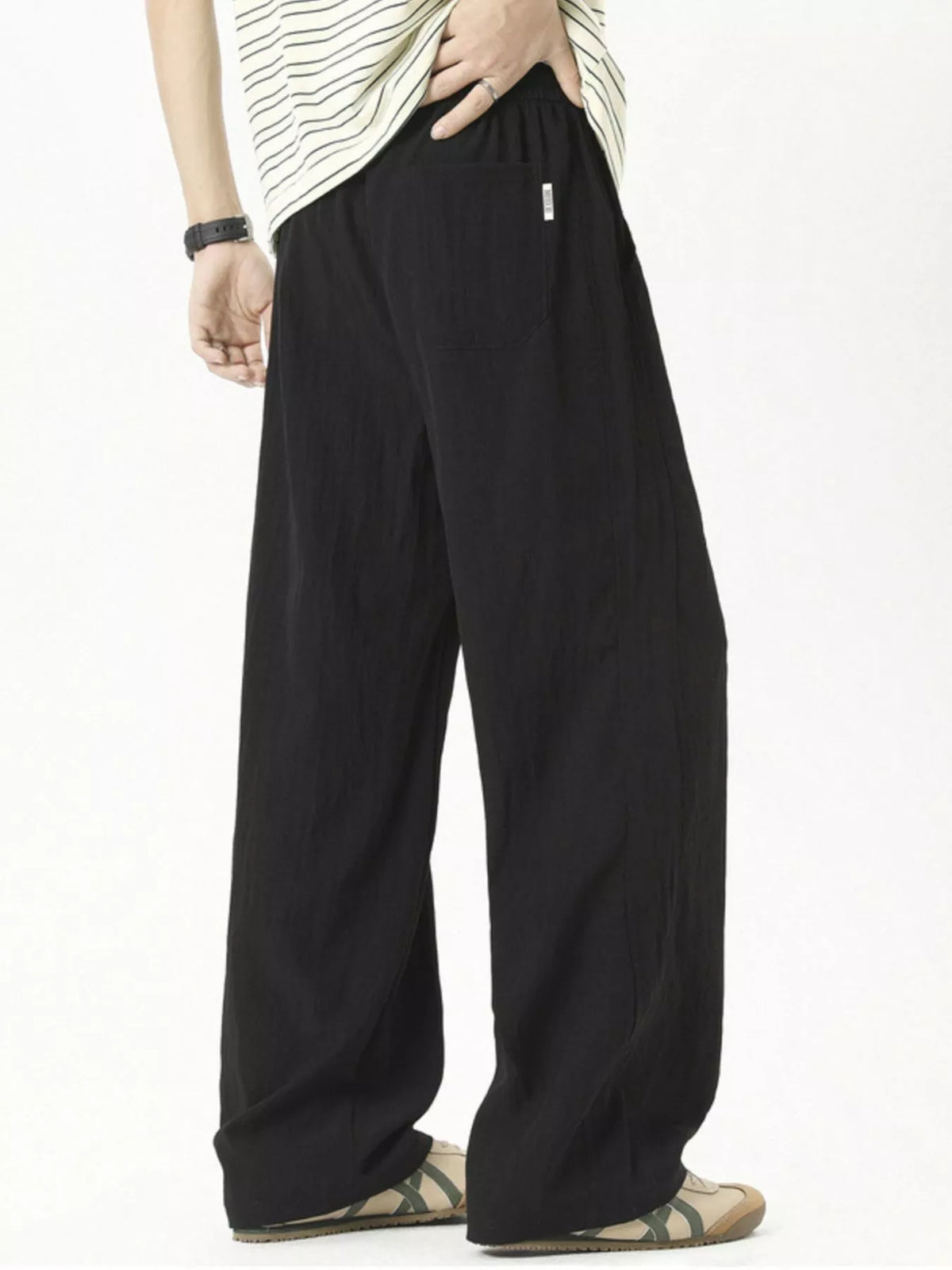 Men's Plus Size Loose Fit Casual Pants, view 3