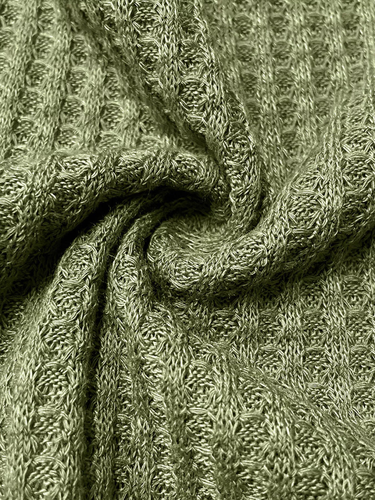 Button Detail Knitted Casual Top - Lilixa.store