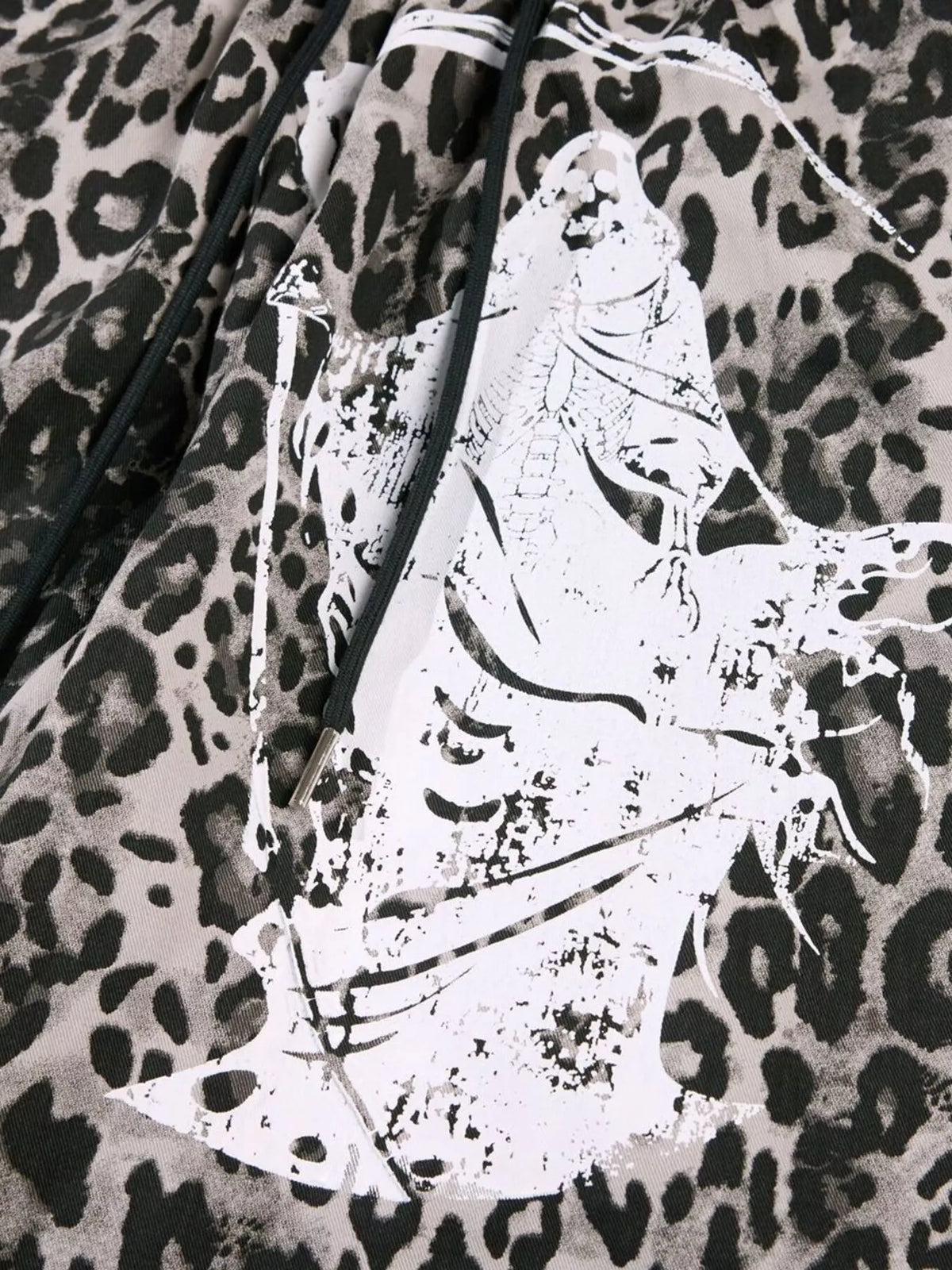Men's Leopard Print Wide-Leg Pants in Leopard Color, view 6