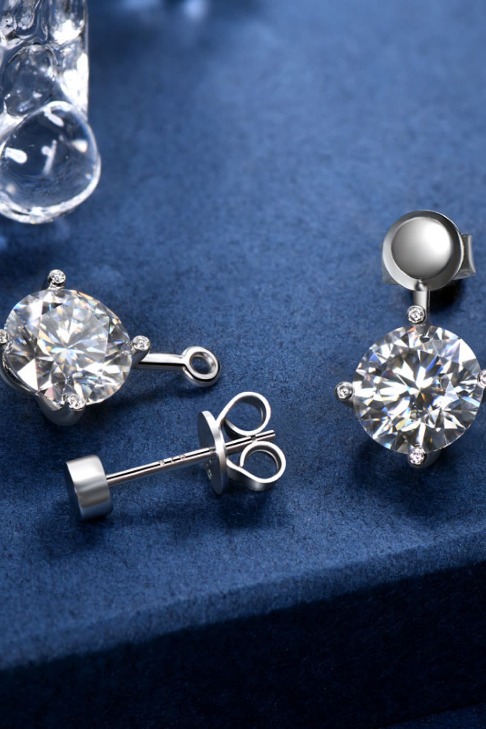 Adored 4 Carat Moissanite Drop Earrings - Lilixa.store