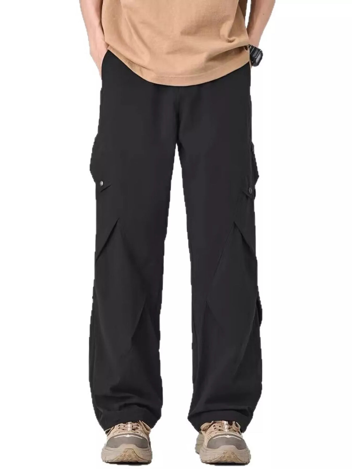 Men's Plus Size Loose Fit Cargo Pants, view 2