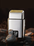Rechargeable Electric Foil Shaver with Digital Display - Lilixa.store