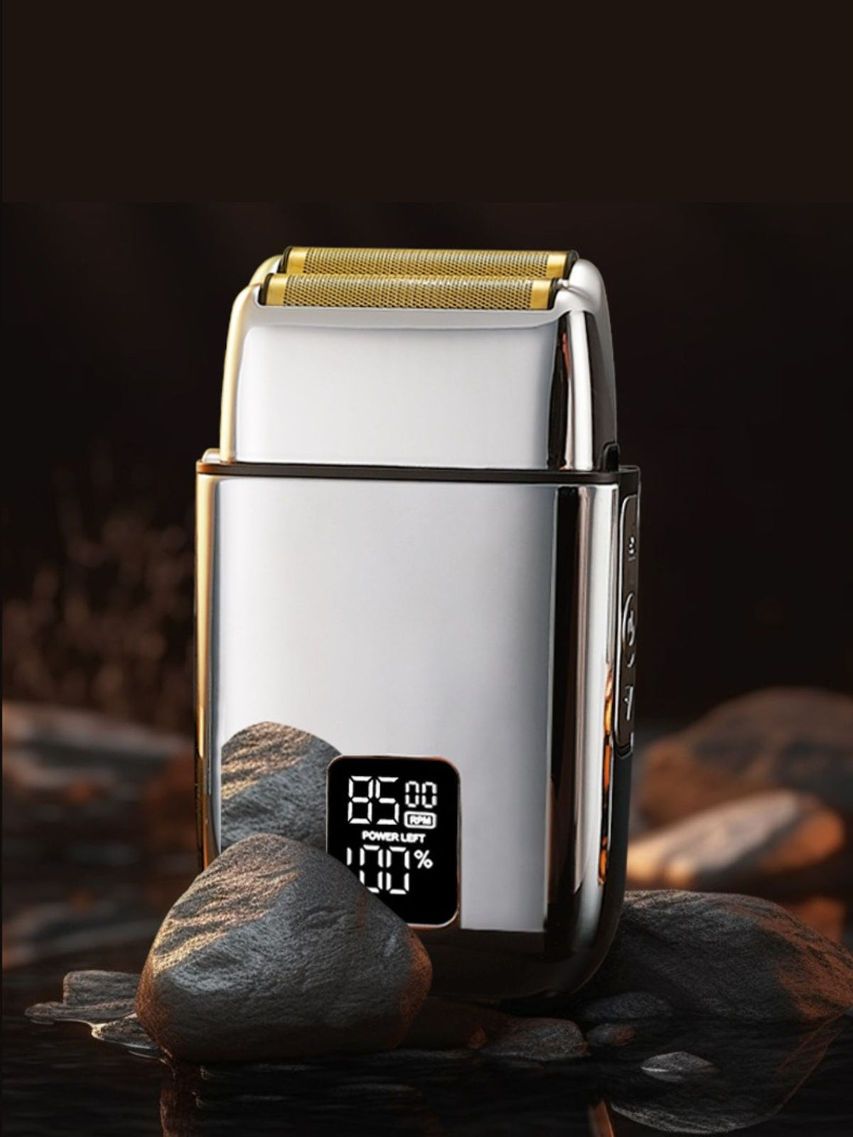 Rechargeable Electric Foil Shaver with Digital Display - Lilixa.store