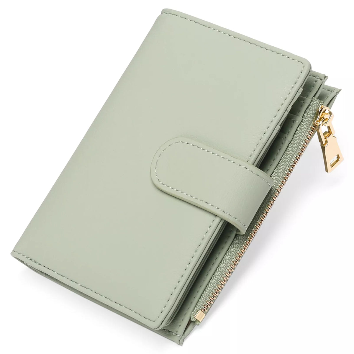 Solid Color Leather Wallet - Lilixa.store
