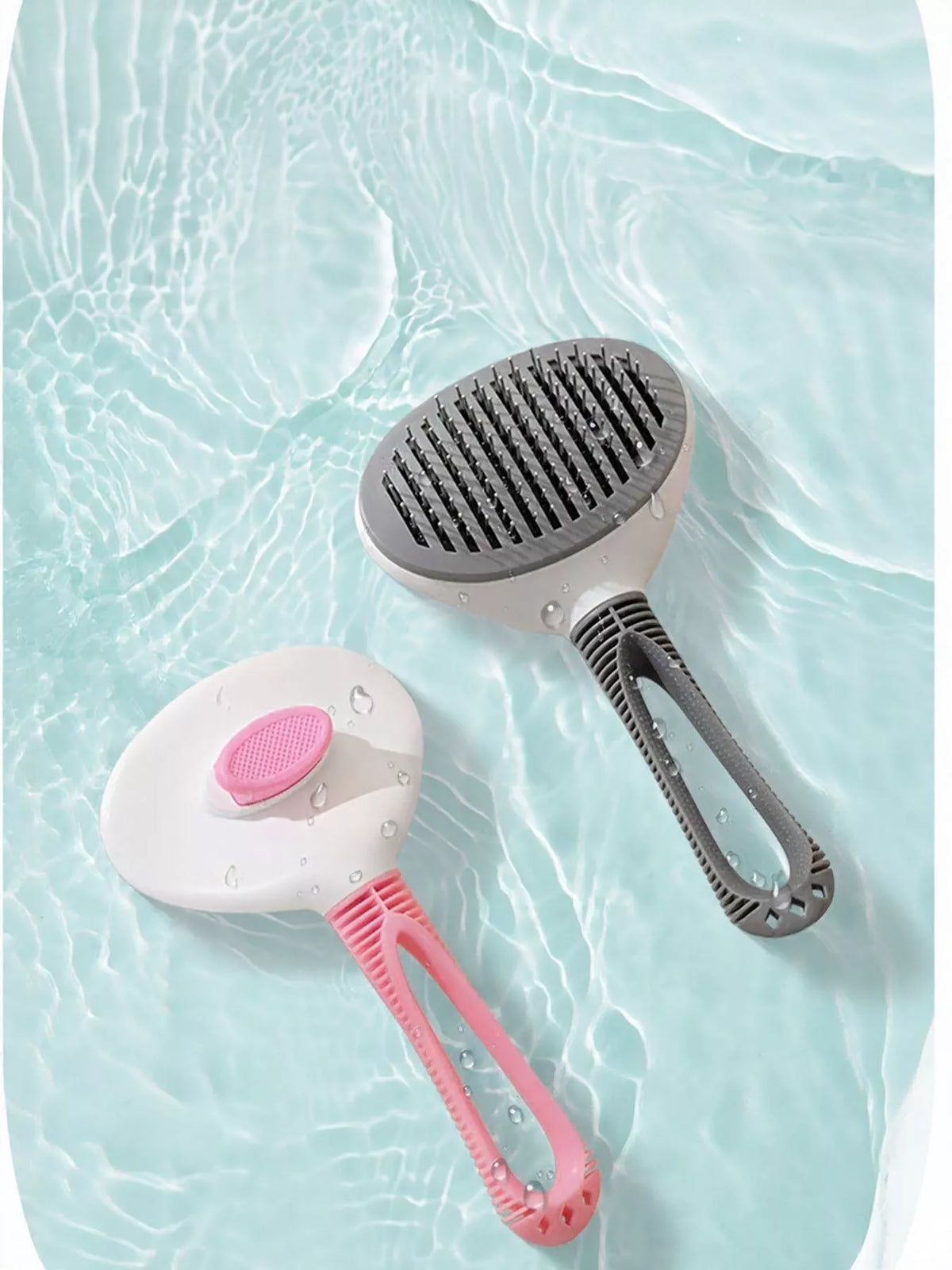 Self-Cleaning Slicker Pet Hair Remover Brush - Lilixa.store