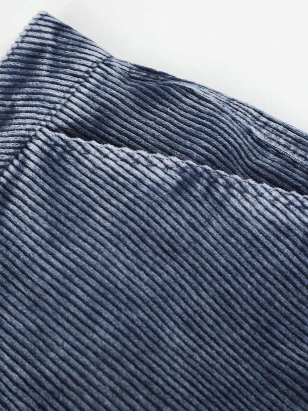 Men's High-Waisted Corduroy Cargo Pants
