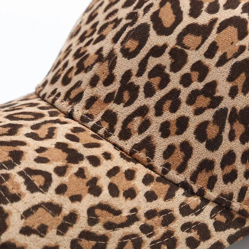 Leopard Cotton Baseball Cap - Lilixa.store