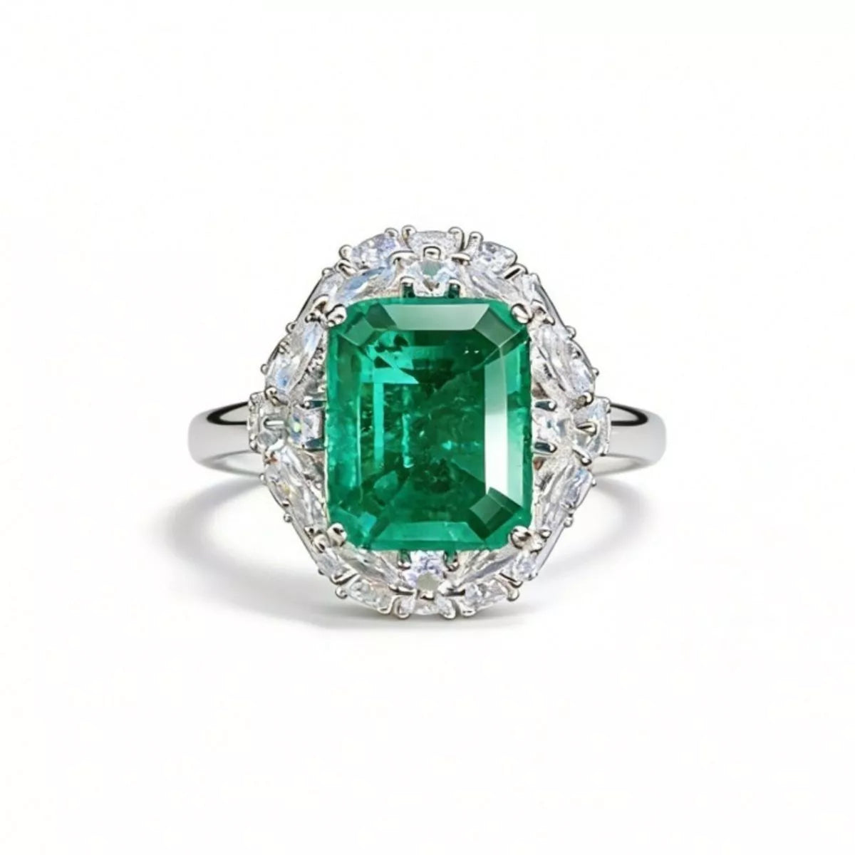 925 Sterling Silver Zircon Ring - Lilixa.store