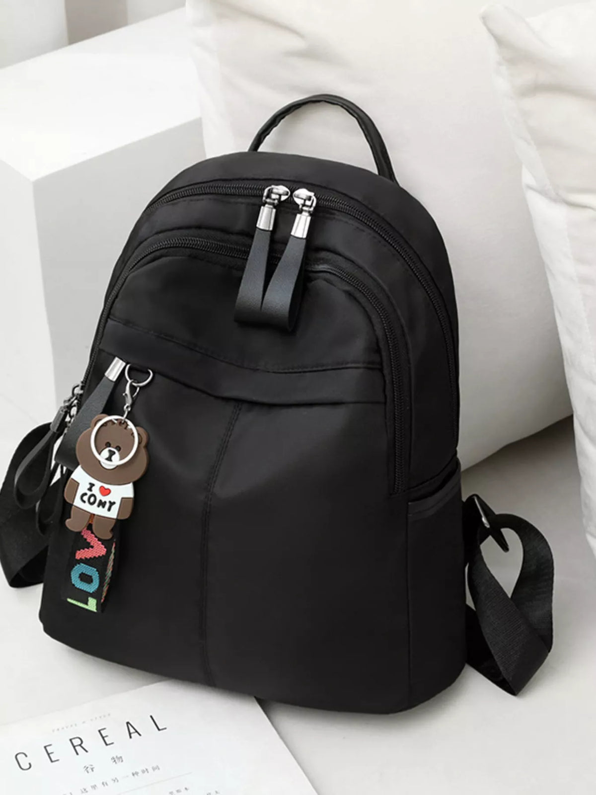 Lightweight Zip Backpack Bag - Lilixa.store