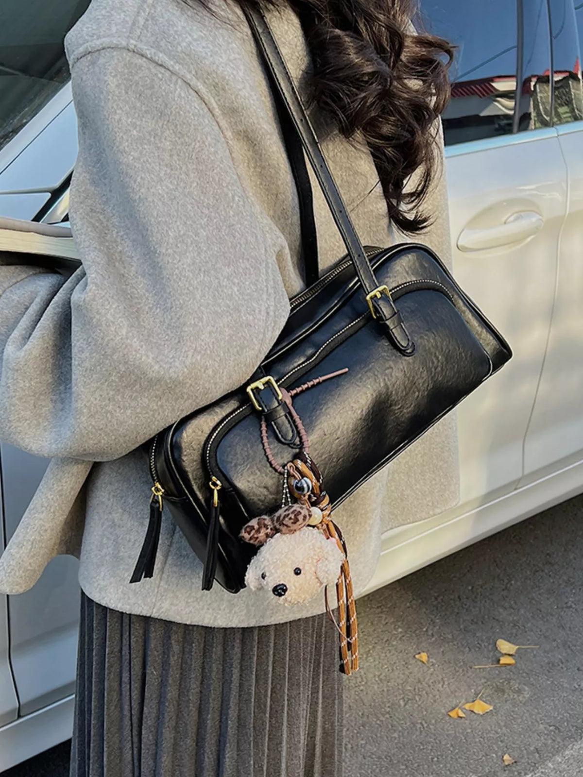 PU Leather Shoulder Bag - Lilixa.store