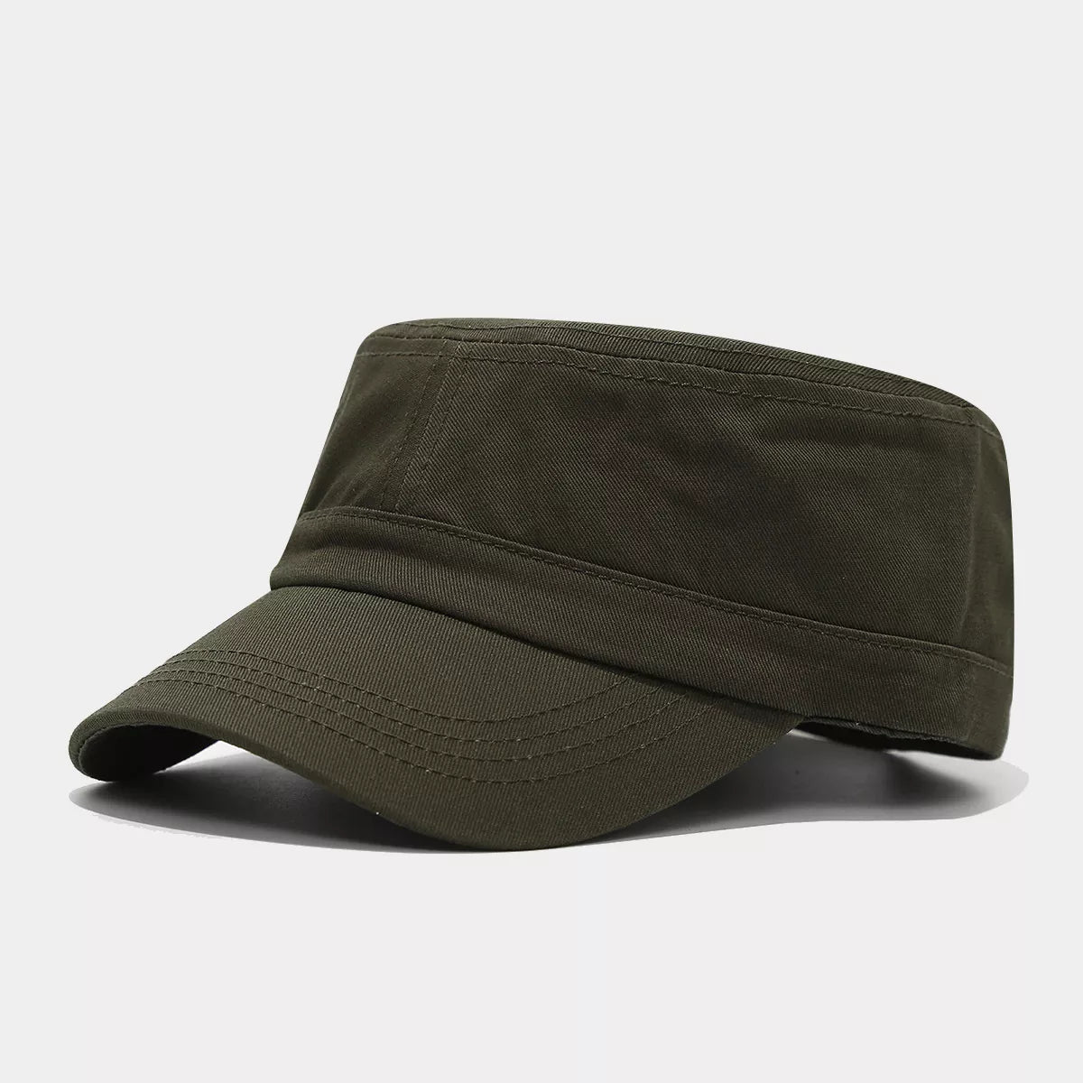 Solid Color Military Style Cadet Hat - Lilixa.store
