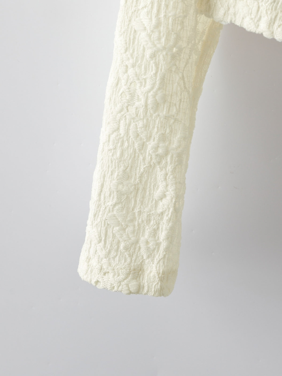 Lace Lightweight Button Up Cardigan - Lilixa.store