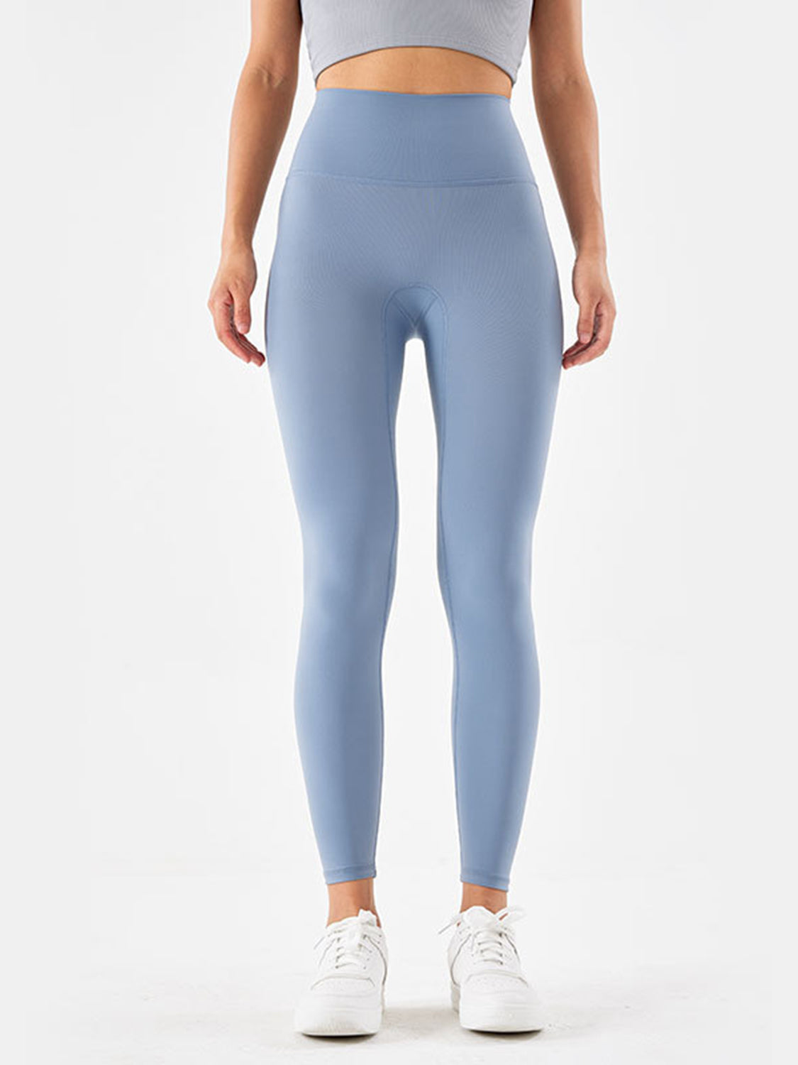 Wide Waistband Sports Leggings - Lilixa.store