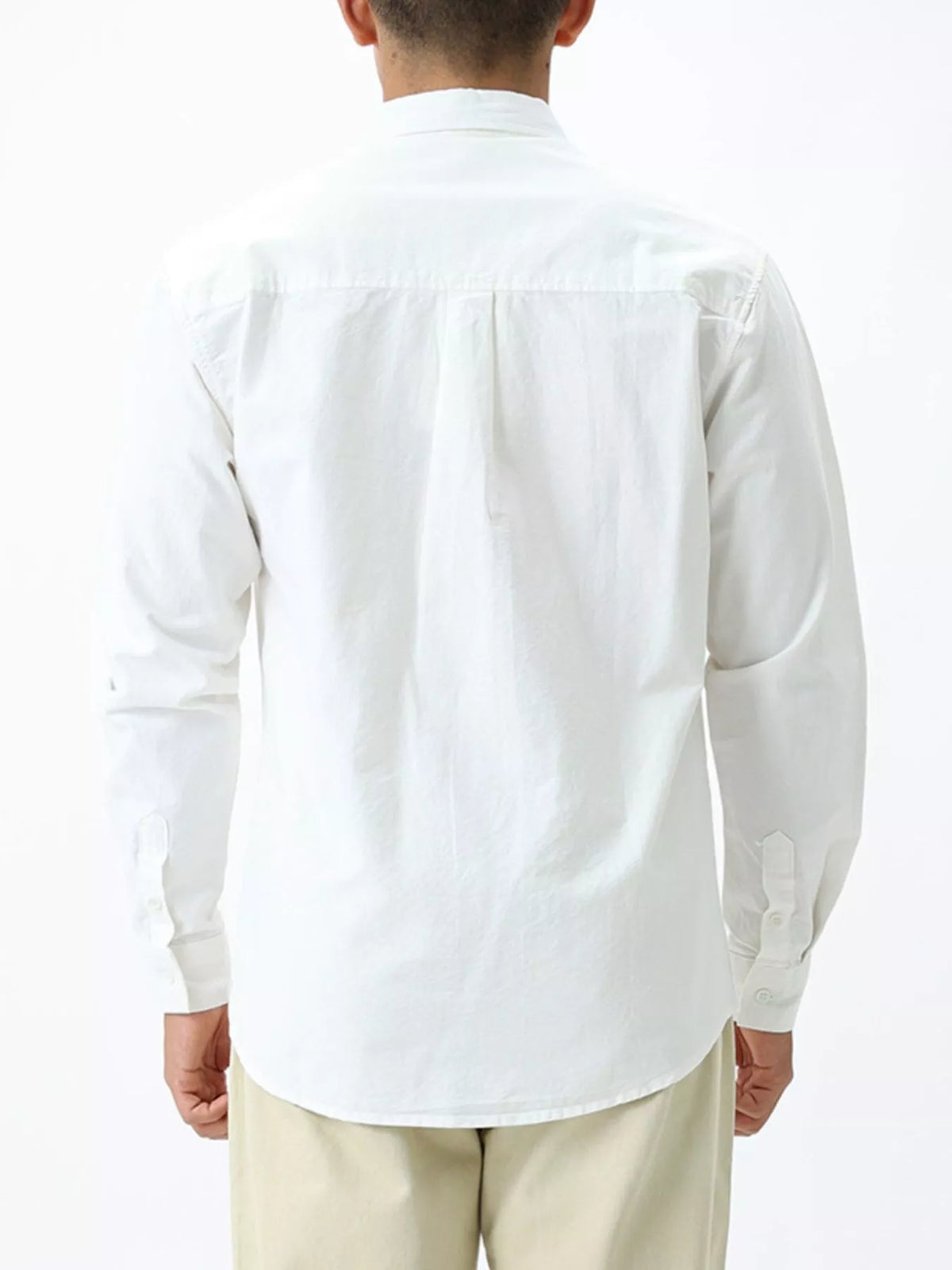 Men's Plus Size Button Up Long Sleeve Shirt