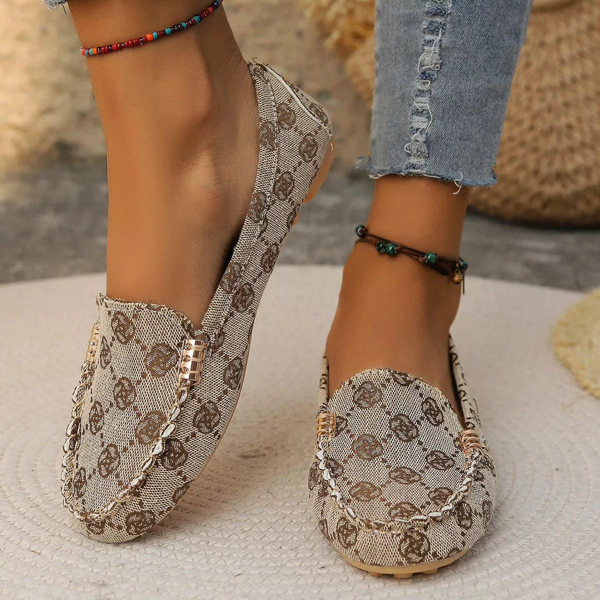 Round Toe Slip-Ons - Lilixa.store