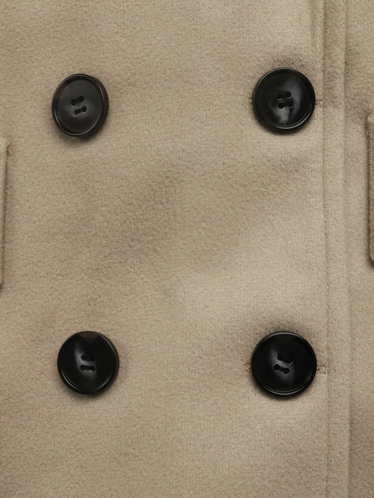 Double-Breasted Lapel Collar Longline Coat - Lilixa.store