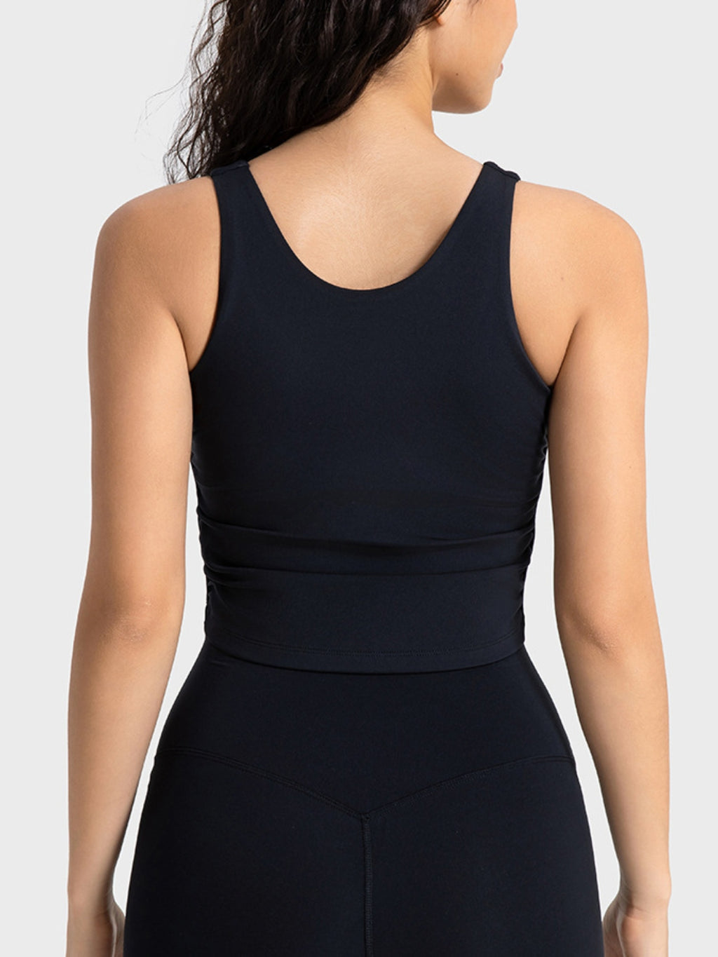 Millennia Cropped Sport Tank - Lilixa.store
