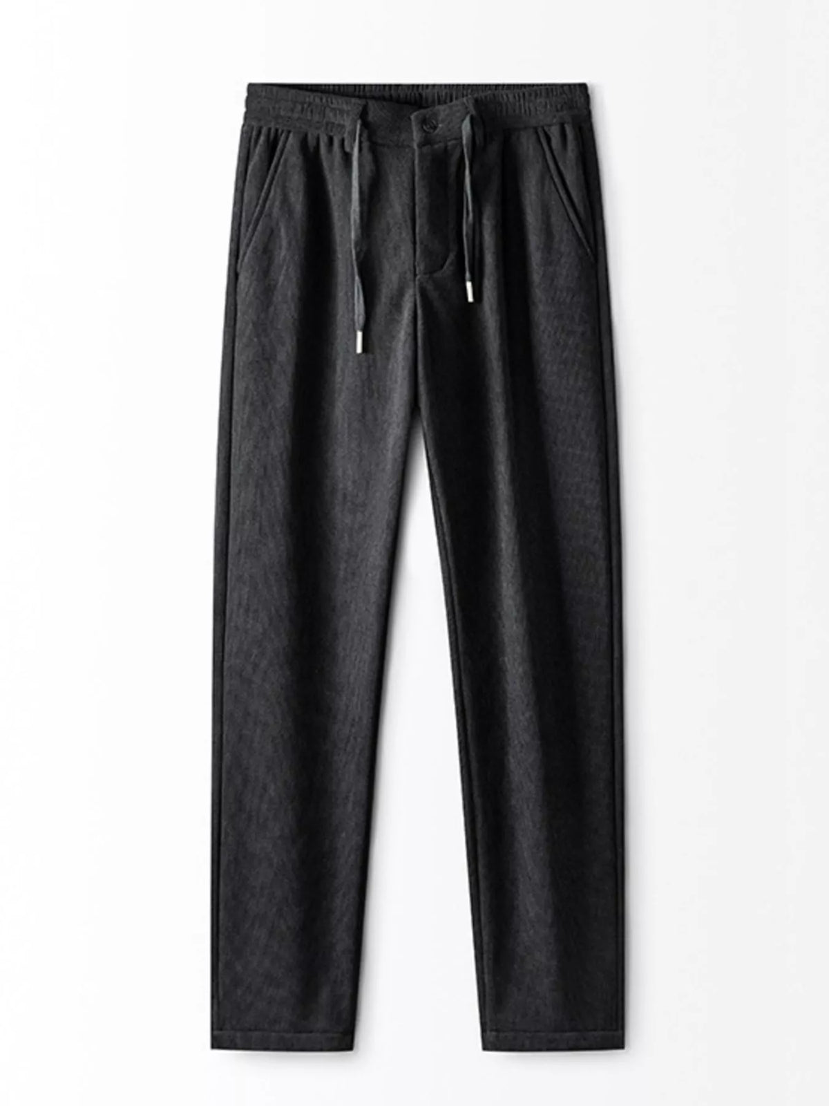 Men's Plus Size Casual Corduroy Drawstring Pants, view 6