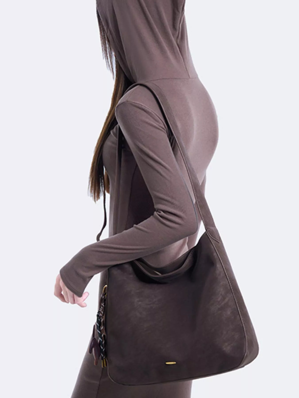Soft Touch Hobo Shoulder Bag