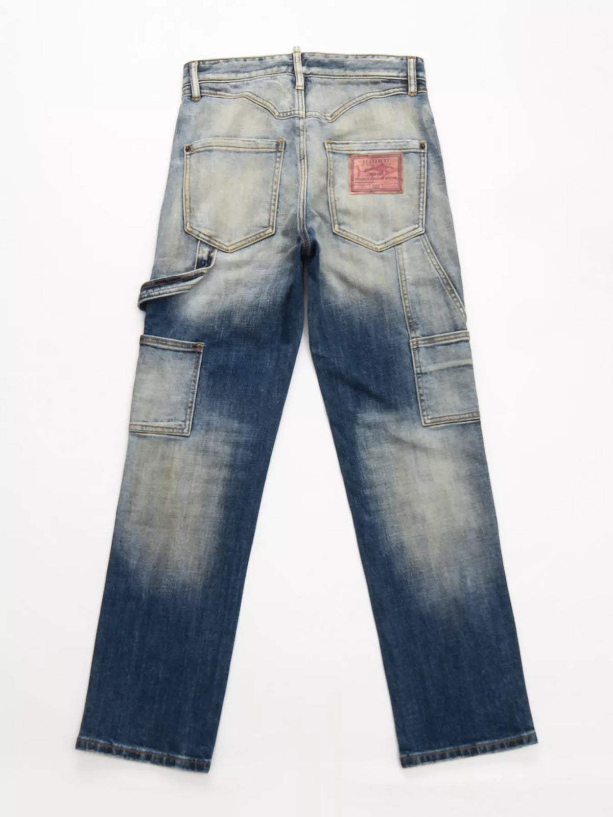 Men's Distressed Wash Jeans - Lilixa.store