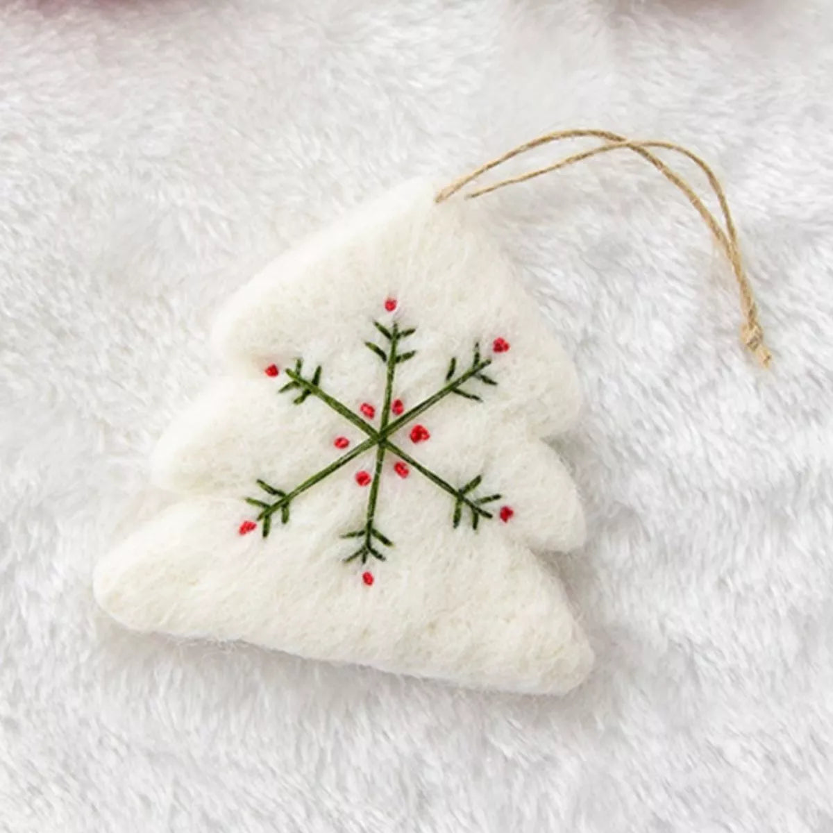 Christmas Felt Snowflake Ornament - Lilixa.store