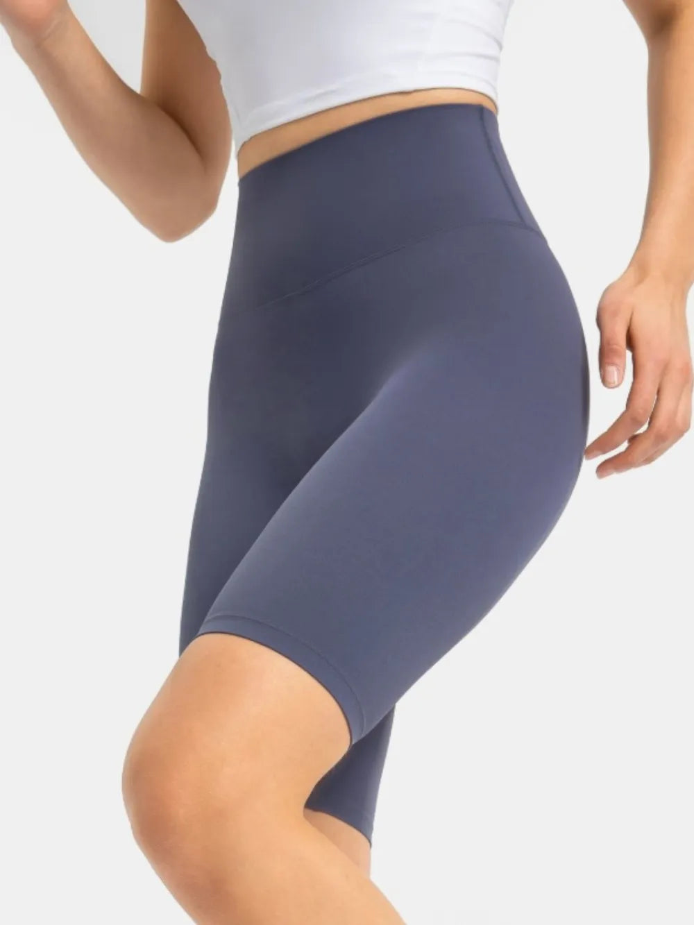 Millennia High Rise Wide Waistband Active Shorts - Lilixa.store
