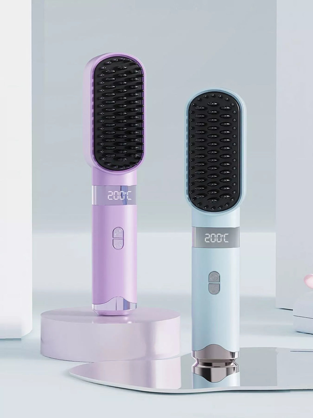 Fast Heating LCD Display Straightening Comb - Lilixa.store