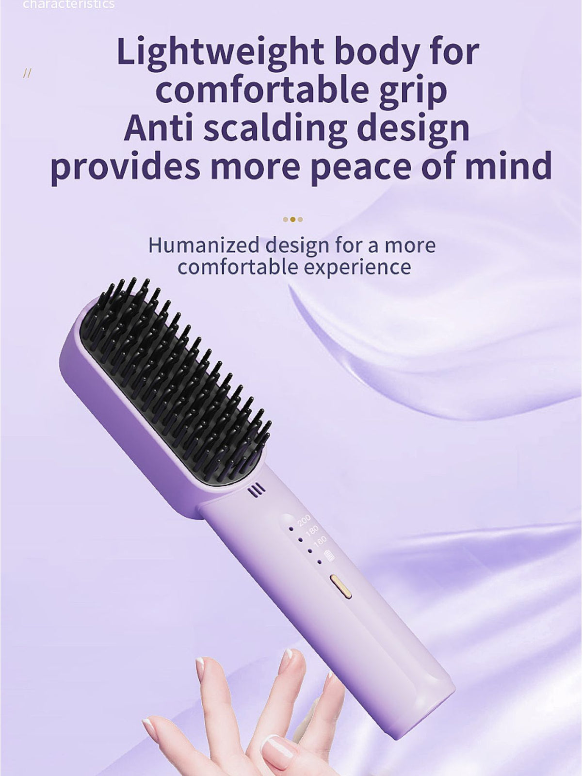 Fast Heating Straightening Comb - Lilixa.store