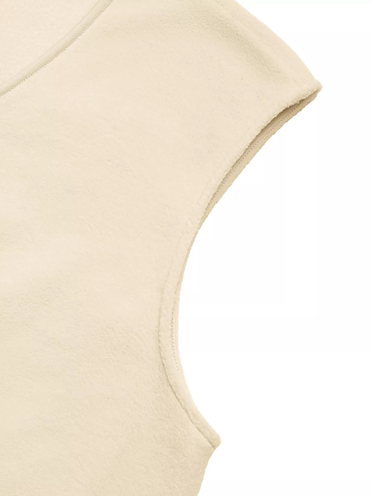 Full Size Open Front Vest Coat Plus Size in Apricot, view 14