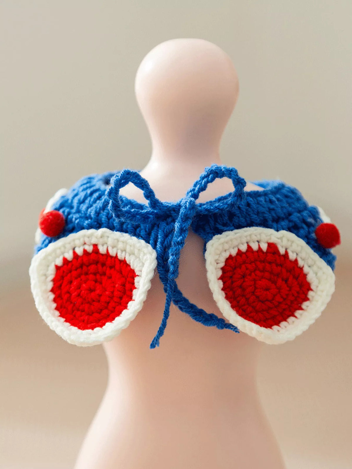 Knitted Floral Pet Collar - Lilixa.store