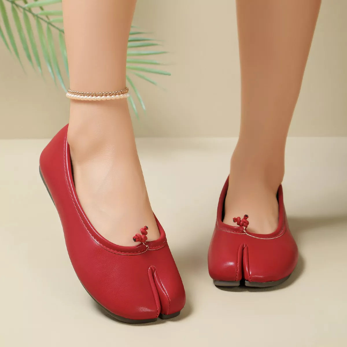 Split-Toe Slip-Ons - Lilixa.store